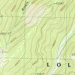 United States Geological Survey Mcgee Peak, MT-ID (1988, 24000-Scale) digital map