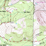 United States Geological Survey Mcgees Mills, PA (1968, 24000-Scale) digital map