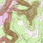 United States Geological Survey Mcgees Mills, PA (1968, 24000-Scale) digital map