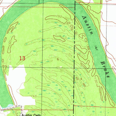 United States Geological Survey Mcgehee North, AR (1981, 24000-Scale) digital map