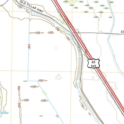 United States Geological Survey McGehee North, AR (2020, 24000-Scale) digital map