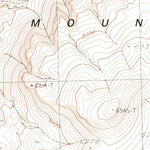 United States Geological Survey Mcghee Mountain, NV (1990, 24000-Scale) digital map