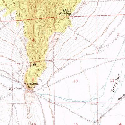 United States Geological Survey Mcgill, NV (1958, 62500-Scale) digital map