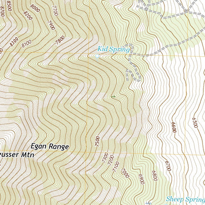 United States Geological Survey McGill, NV (2021, 24000-Scale) digital map