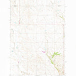 United States Geological Survey Mcginnis Butte SE, MT (1965, 24000-Scale) digital map
