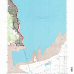 United States Geological Survey Mcginty Point, CA (1993, 24000-Scale) digital map
