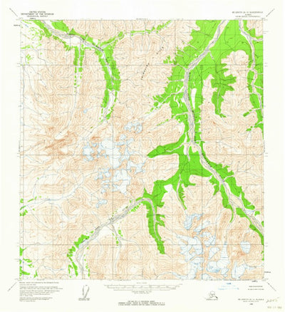 United States Geological Survey Mcgrath A-3, AK (1958, 63360-Scale) digital map