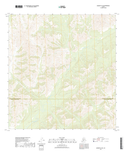 United States Geological Survey McGrath A-5 SE, AK (2019, 25000-Scale) digital map