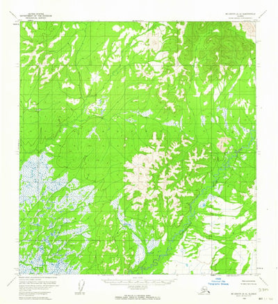 United States Geological Survey Mcgrath A-6, AK (1954, 63360-Scale) digital map