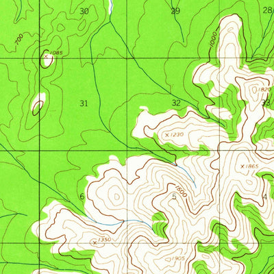 United States Geological Survey Mcgrath A-6, AK (1954, 63360-Scale) digital map