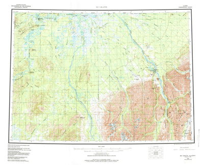 United States Geological Survey Mcgrath, AK (1958, 250000-Scale) digital map
