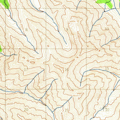 United States Geological Survey Mcgrath B-1, AK (1958, 63360-Scale) digital map