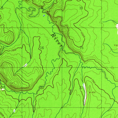 United States Geological Survey Mcgrath B-5, AK (1954, 63360-Scale) digital map