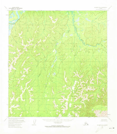 United States Geological Survey Mcgrath B-6, AK (1954, 63360-Scale) digital map