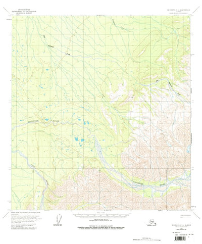 United States Geological Survey Mcgrath C-1, AK (1958, 63360-Scale) digital map