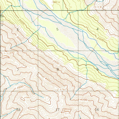 United States Geological Survey Mcgrath C-1, AK (1958, 63360-Scale) digital map