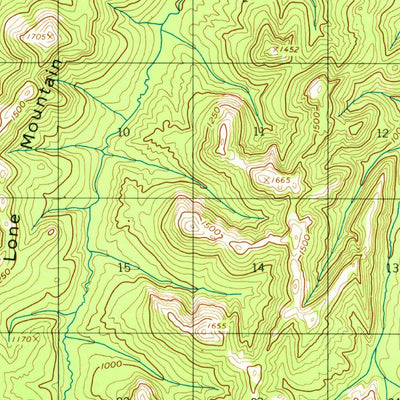 United States Geological Survey Mcgrath C-4, AK (1953, 63360-Scale) digital map