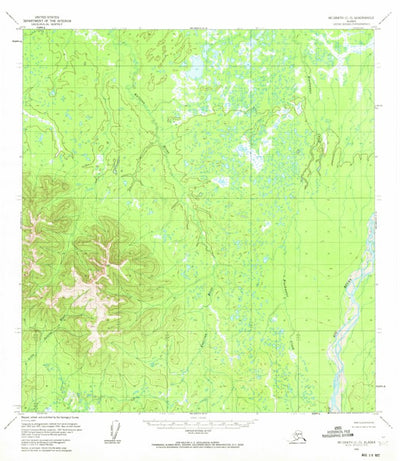 United States Geological Survey Mcgrath C-5, AK (1955, 63360-Scale) digital map