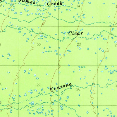 United States Geological Survey Mcgrath D-1, AK (1958, 63360-Scale) digital map
