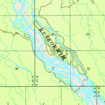 United States Geological Survey Mcgrath D-3, AK (1954, 63360-Scale) digital map