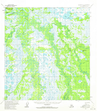United States Geological Survey Mcgrath D-4, AK (1953, 63360-Scale) digital map