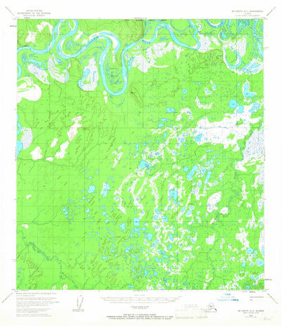 United States Geological Survey Mcgrath D-5, AK (1953, 63360-Scale) digital map