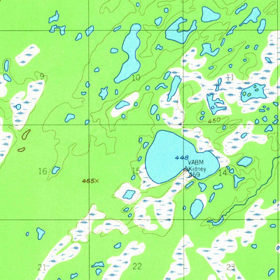 United States Geological Survey Mcgrath D-5, AK (1953, 63360-Scale) digital map