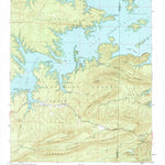 United States Geological Survey Mcgraw Mountain, AR (1962, 24000-Scale) digital map