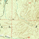 United States Geological Survey Mcgraw Mountain, AR (1962, 24000-Scale) digital map