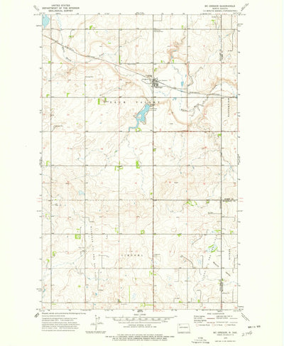 United States Geological Survey Mcgregor, ND (1974, 24000-Scale) digital map