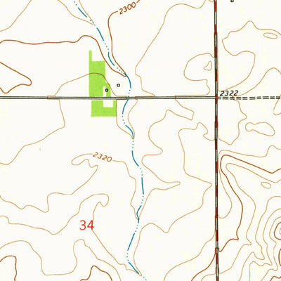 United States Geological Survey Mcgregor, ND (1974, 24000-Scale) digital map