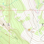 United States Geological Survey Mcguire Mountain, MT (1963, 24000-Scale) digital map
