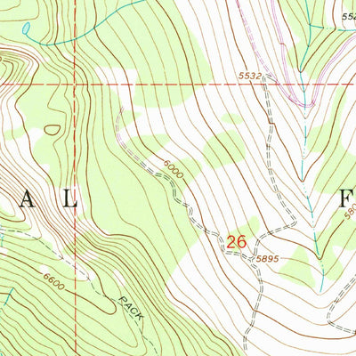 United States Geological Survey Mcguire Mountain, MT (1963, 24000-Scale) digital map