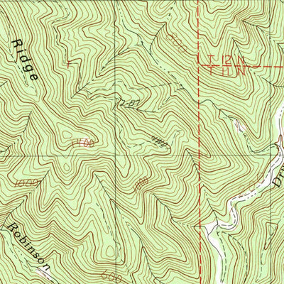 United States Geological Survey Mcguire Ridge, CA (1991, 24000-Scale) digital map
