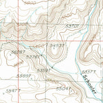 United States Geological Survey Mchan Reservoir, ID (1986, 24000-Scale) digital map