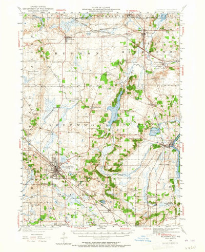 United States Geological Survey Mchenry, IL-WI (1944, 62500-Scale) digital map