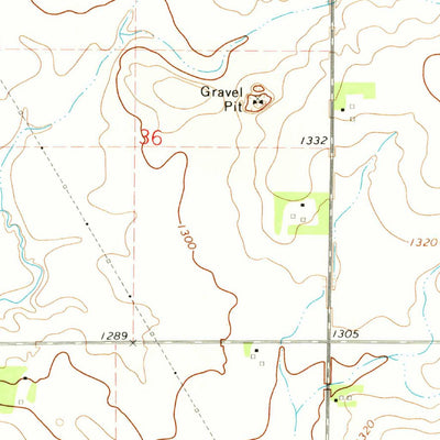 United States Geological Survey Mcintire, IA (1972, 24000-Scale) digital map
