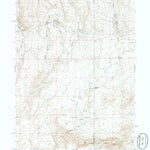 United States Geological Survey Mcintosh Meadows, WY (1952, 24000-Scale) digital map