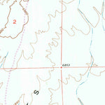 United States Geological Survey Mcintosh Meadows, WY (1952, 24000-Scale) digital map