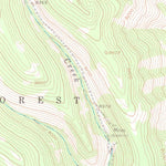 United States Geological Survey Mcintosh Mountain, CO (1954, 24000-Scale) digital map
