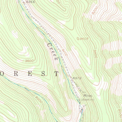 United States Geological Survey Mcintosh Mountain, CO (1954, 24000-Scale) digital map