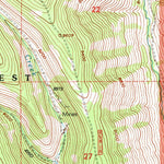 United States Geological Survey Mcintosh Mountain, CO (2001, 24000-Scale) digital map