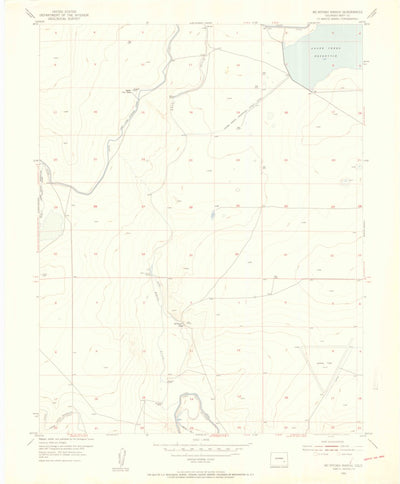 United States Geological Survey Mcintosh Ranch, CO (1955, 24000-Scale) digital map