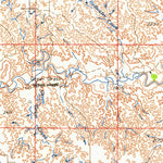 United States Geological Survey Mcintosh, SD-ND (1958, 250000-Scale) digital map