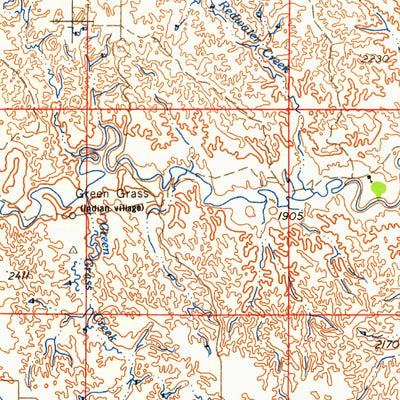 United States Geological Survey Mcintosh, SD-ND (1958, 250000-Scale) digital map