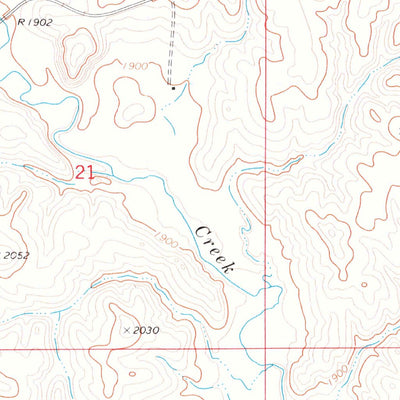 United States Geological Survey Mcintosh SE, SD (1972, 24000-Scale) digital map