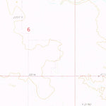 United States Geological Survey Mcintosh SW, SD (1972, 24000-Scale) digital map