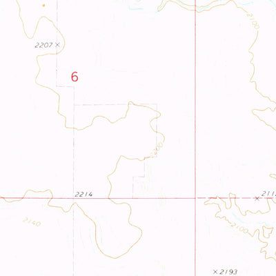 United States Geological Survey Mcintosh SW, SD (1972, 24000-Scale) digital map