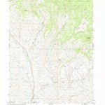 United States Geological Survey Mcinturf Mesa, CO (1971, 24000-Scale) digital map