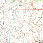United States Geological Survey Mcinturf Mesa, CO (1971, 24000-Scale) digital map